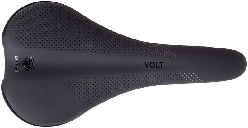 Load image into Gallery viewer, WTB Volt Saddle - Black 135mm Width Carbon Rails Microfiber Cover
