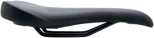 WTB Volt Saddle - Black 265mm Width Steel Rails Microfiber Cover