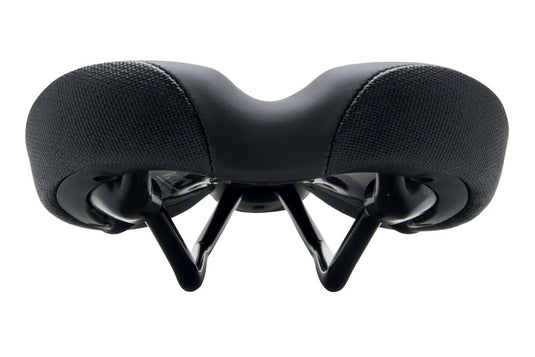 WTB Volt Saddle - Black 265mm Width Steel Rails Microfiber Cover