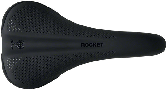WTB Rocket Saddle - Black 130mm Width Titanium Rails Microfiber Cover