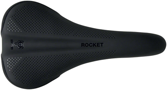 WTB Rocket Saddle - Black 265mm Width Titanium Rails Microfiber Cover