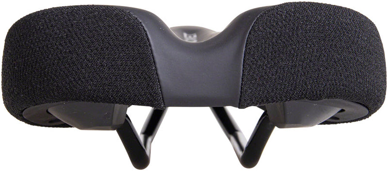 Load image into Gallery viewer, WTB Rocket Saddle - Black 265mm Width Chromoly Rails Microfiber Cover
