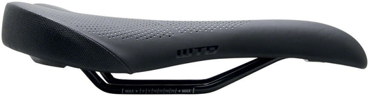 WTB Rocket Saddle - Black 265mm Width Steel Rails Microfiber Cover