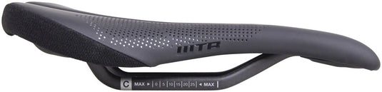 WTB SL8 Saddle - Black 127mm Width Carbon Rails Lightweight Padding
