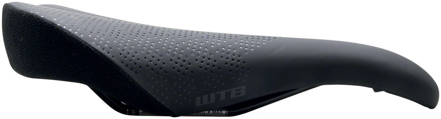 WTB Pure Saddle - Black 275mm Width Titanium Rails Lightweight Padding