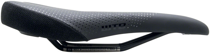 Load image into Gallery viewer, WTB Koda Saddle - Black 145mm Width Titanium Rails Lightweight Padding
