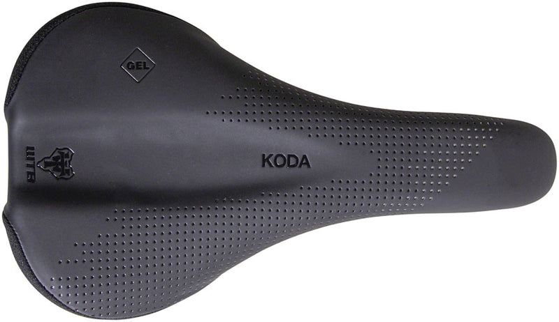 Load image into Gallery viewer, WTB Koda Saddle - Black 255mm Width Chromoly Rails Lightweight Padding
