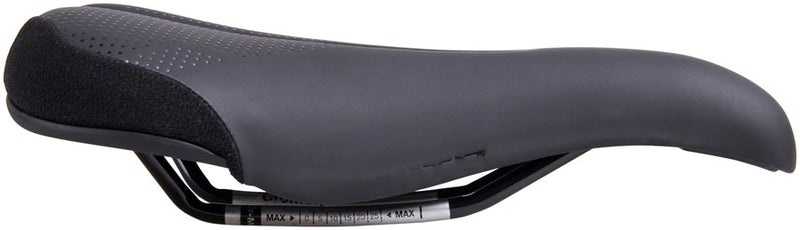 Load image into Gallery viewer, WTB Speed Saddle - - Black 145mm Width Chromoly Rails Lightweight Padding
