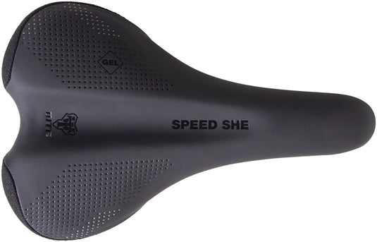 WTB Speed She Saddle - - Black 150mm Width Chromoly Rails Lightweight Padding