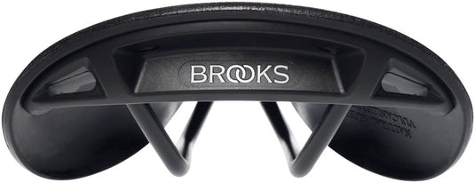 Brooks C17 All Weather Saddle - Black 162mm Width Steel Rails Weatherproof