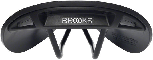 Brooks C19 All Weather Saddle - Black 184mm Width Steel Rails Weatherproof