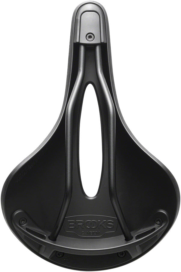 Load image into Gallery viewer, Brooks C19 Carved All Weather Saddle - Black 184mm Width Steel Rails
