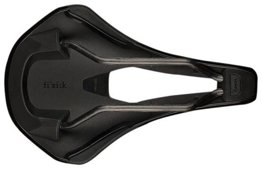 Fizik Tempo Argo R1 Saddle - Black 160mm Width Carbon Rails Nylon Coating