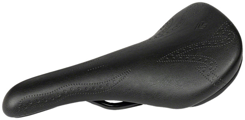 Load image into Gallery viewer, Eclat Exile Railed BMX Seat - Tyson Black Leather, Slim
