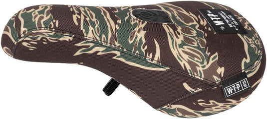 We The People Team BMX Seat - Pivotal, Tiger Camouflage, Fat