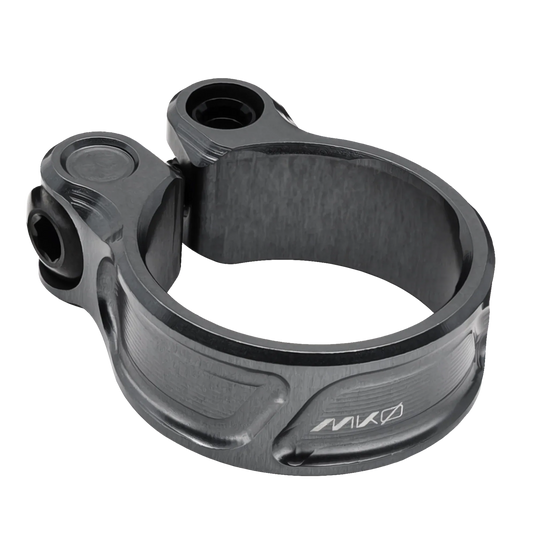 Wolf Tooth MK0 Seatpost Clamp - 31.8mm, Bolt-On, Shadow Gray