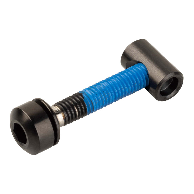 Load image into Gallery viewer, Wolf Tooth Seatpost Clamp Titanium Bolt Hardware Upgrade Kit Bolt Closure Black
