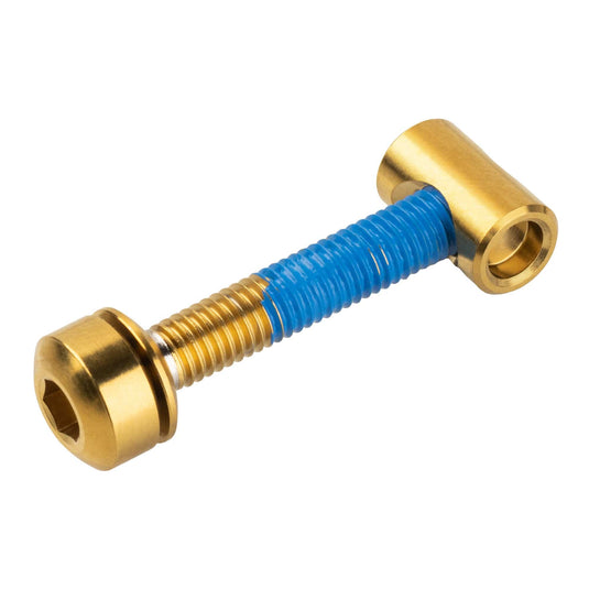 Wolf Tooth Seatpost Clamp Titanium Bolt Hardware Upgrade Kit Bolt Closure Gold