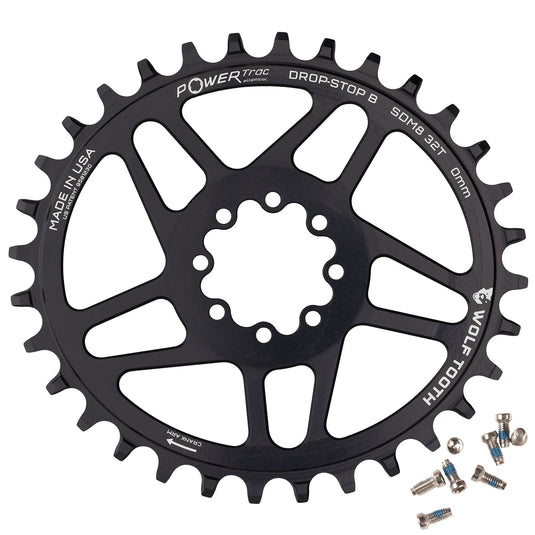 Wolf-Tooth-Chainring-34t-8-Bolt-DM-3mm-Offset-DMCN0454-Direct-Mount-MTB-Chainrings