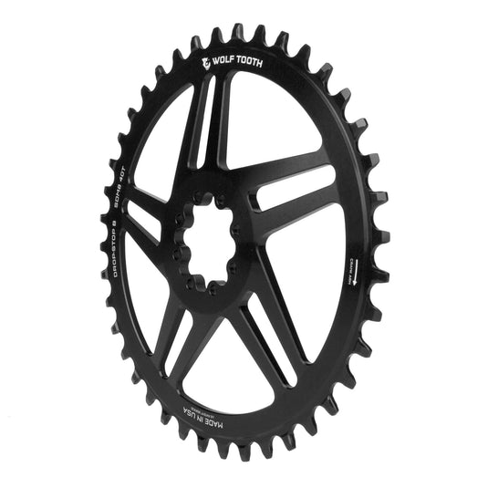 Wolf Tooth Direct Mount Chainrings for SRAM 8-Bolt Gravel / Road Cranks Drop-Stop B 36T