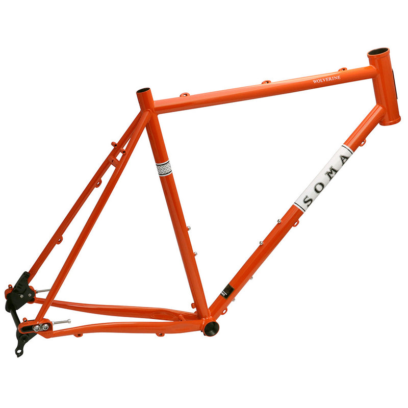 Load image into Gallery viewer, Soma Wolverine Disc Frame A-Type, 4.1, 54cm, Pumpkin Orange

