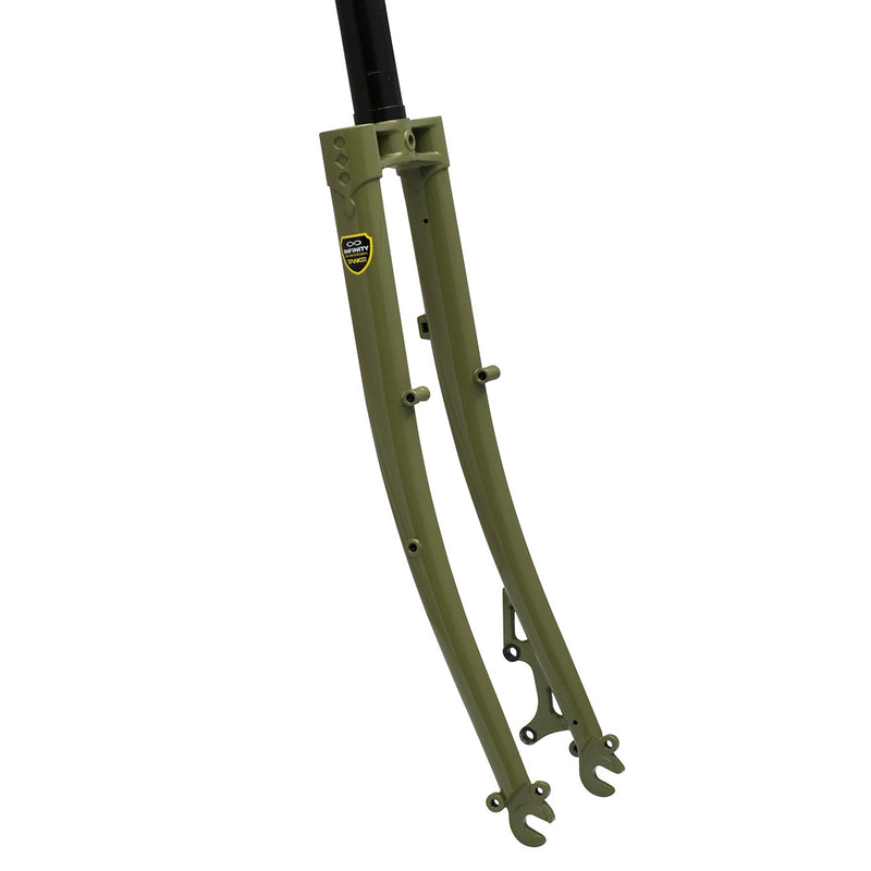 Load image into Gallery viewer, Soma Buena Vista Disc Mixte Frame/Fork, 54cm - Olive Green

