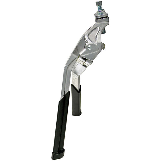 Velo Orange Copenhagen Dual Leg Adjustable Kickstand - Silver City Bike Stand with Scissor-Action, Flexible Length, and Versatile Mounting for Urban and Commuter Bikes
