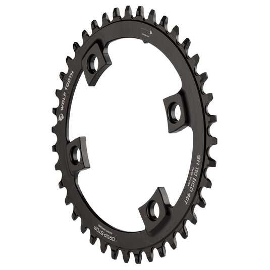 Wolf Tooth Elliptical Shimano Chainring 42t 110 BCD Asymmetric 4-Bolt Aluminum