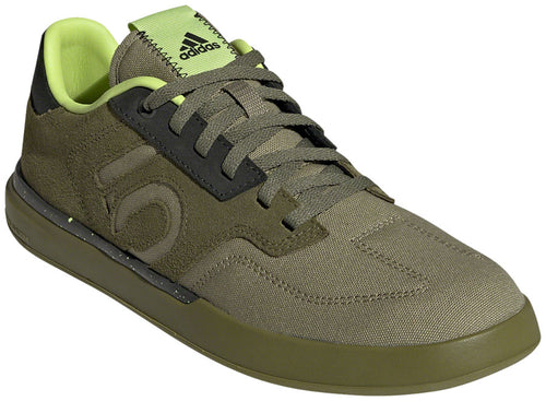 Five-Ten-Sleuth-Flat-Shoes-Women's-Focus-Olive-Orbit-Green-Pulse-Lime-Focus-Olive-Orbit-Green-Pulse-Lime-7.5-Flat-Pedal-Shoes