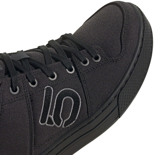 Five Ten Freerider Canvas Flat Shoes - Men's, Core Black/DGH Solid Gray/Gray Five, 8.5