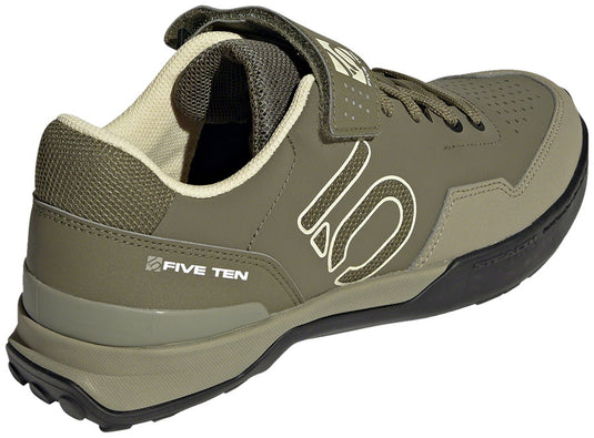 Five Ten Kestrel Lace Mountain Clipless Shoes - Men's, Focus Olive/Sandy Beige/Orbit Green, 11