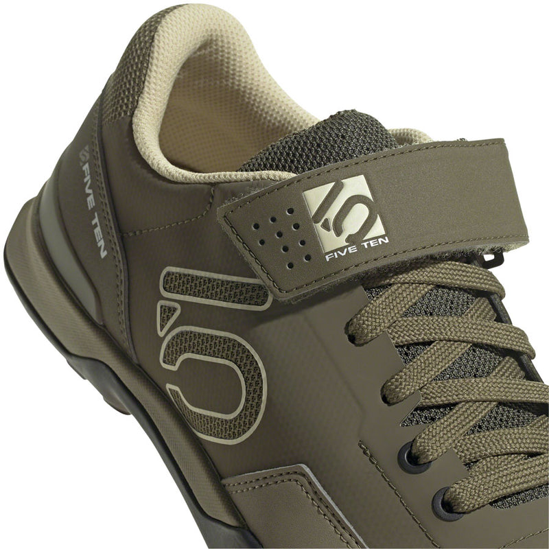 Load image into Gallery viewer, Five Ten Kestrel Lace Mountain Clipless Shoes - Men's, Focus Olive/Sandy Beige/Orbit Green, 9.5

