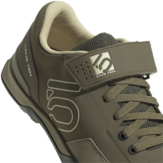 Five Ten Kestrel Lace Mountain Clipless Shoes - Men's, Focus Olive/Sandy Beige/Orbit Green, 12