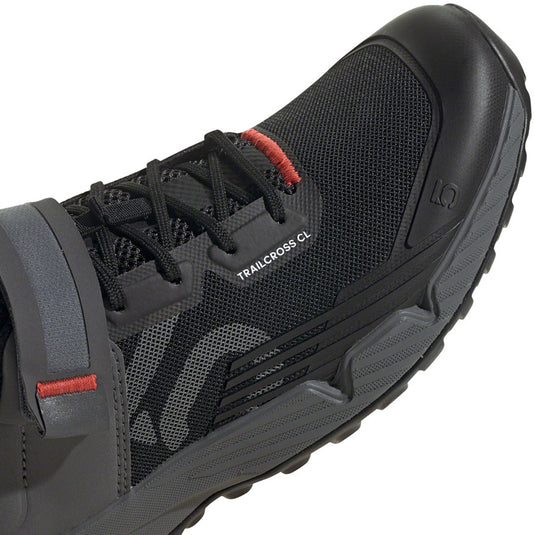 Five Ten Trailcross Mountain Clipless Shoes - Women's, Core Black/Gray Three/Red, 6.5