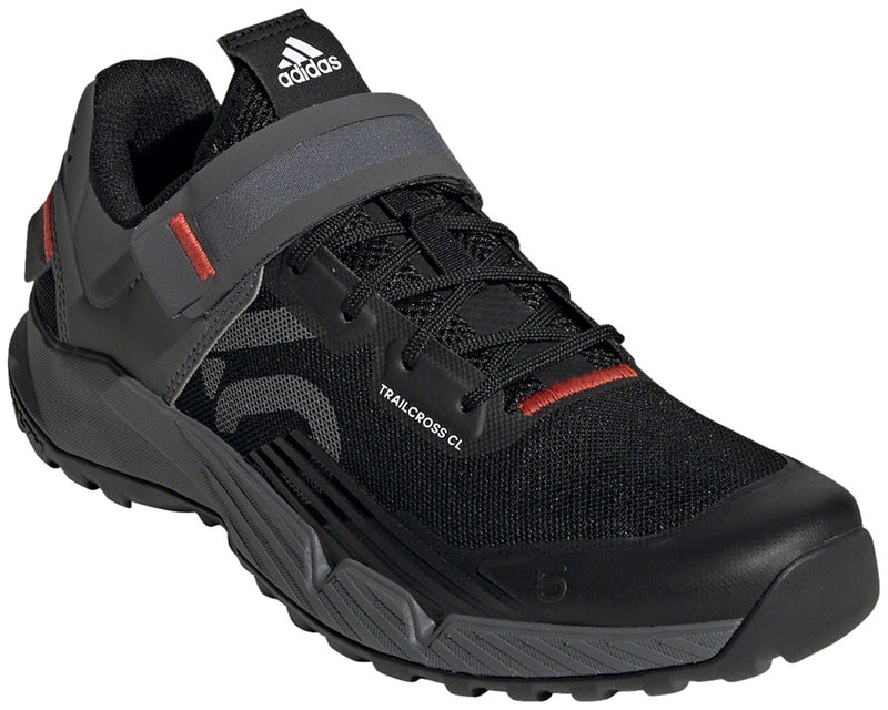Load image into Gallery viewer, Five-Ten-Trailcross-Clip-In-Shoe---Women&#39;s--Core-Black-Grey-Three-Red-Mountain-Shoes-_MTSH1531
