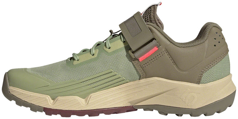 Load image into Gallery viewer, Five Ten Trailcross Mountain Clipless Shoes - Women's, Quiet Crimson/Orbit Green/Turbo, 9
