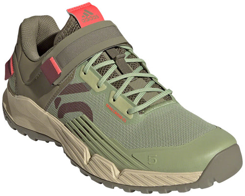 Five-Ten-Trailcross-Clip-In-Shoe---Women's--Quiet-Crimson-Orbit-Green-Turbo-Mountain-Shoes-_MTSH1553