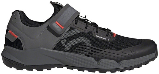 Five Ten Trailcross Mountain Clipless Shoes - Men's, Core Black/Gray Three/Red, 7