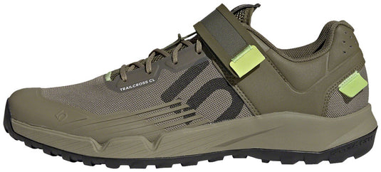 Five Ten Trailcross Mountain Clipless Shoes - Men's, Orbit Green/Carbon/Pulse Lime, 12