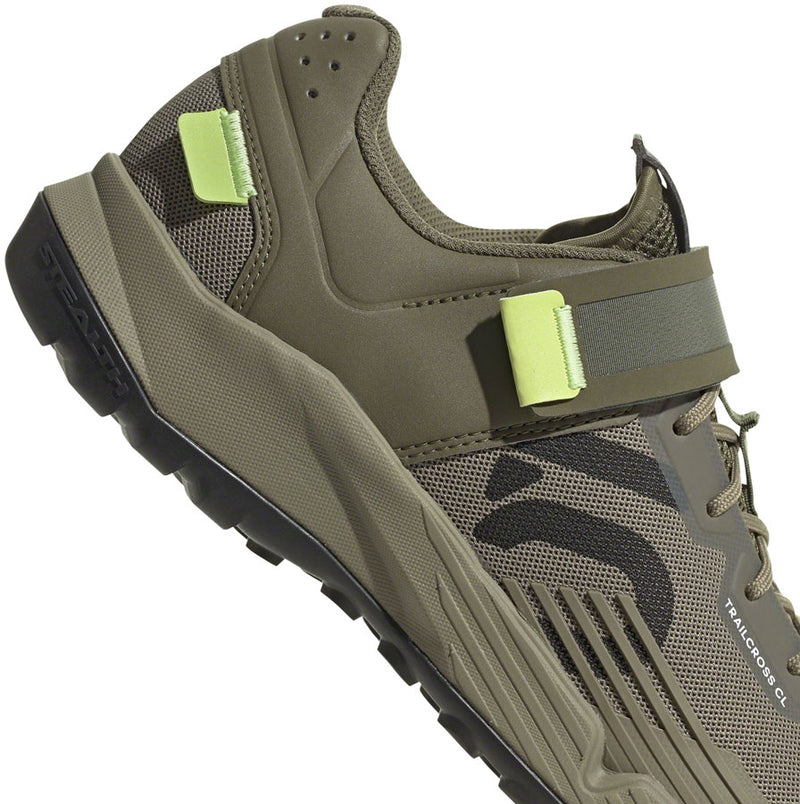 Load image into Gallery viewer, Five Ten Trailcross Mountain Clipless Shoes - Men&#39;s, Orbit Green/Carbon/Pulse Lime, 7.5
