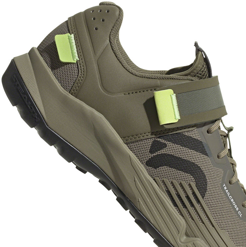 Load image into Gallery viewer, Five Ten Trailcross Mountain Clipless Shoes - Men's, Orbit Green/Carbon/Pulse Lime, 6
