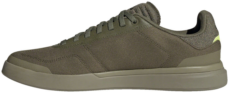 Load image into Gallery viewer, Five Ten Sleuth DLX Canvas Flat Shoes - Men&#39;s, Focus Olive/Core Black/Pulse Lime, 9
