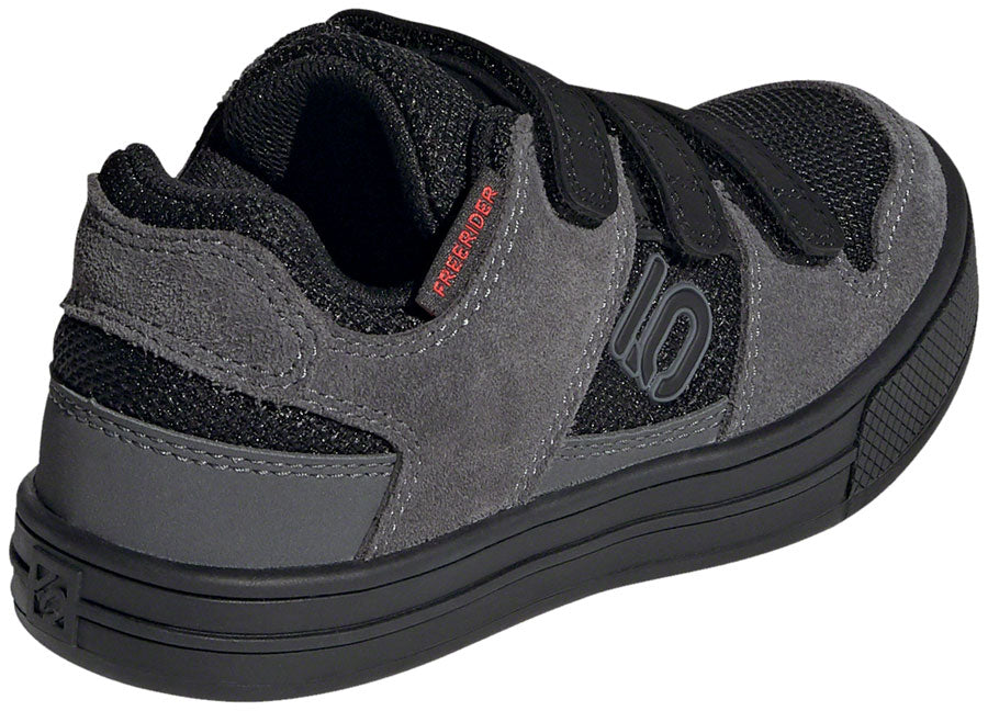 Five Ten Freerider Kids VCS Flat Shoes - Youth, Gray Five/Core Black/Gray Four, 11.5K