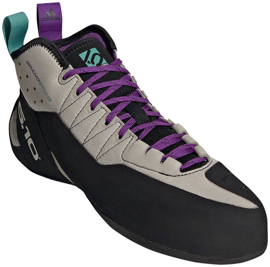 Five-Ten-Grandstone-Climbing-Shoe---Men's--Sesame-Core-Black-Active-Purple-10--Flat-Shoe-for-platform-pedals_FTSH2181