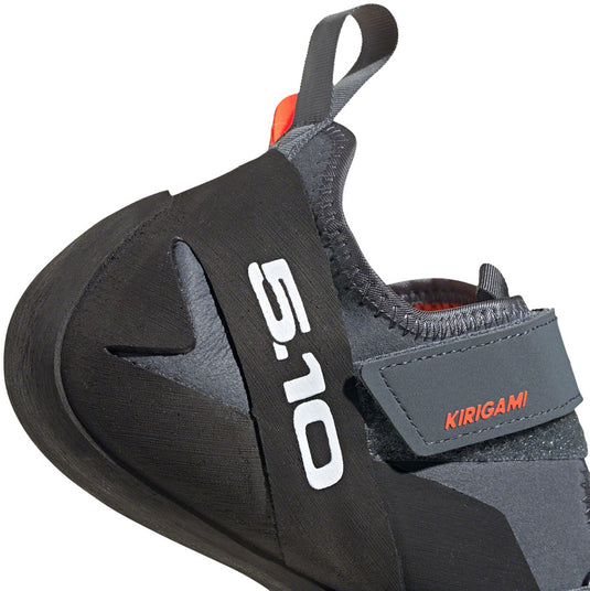 Five Ten Kirigami Climbing Shoes - Men's, Onix/Core Black/Solar Red, 11