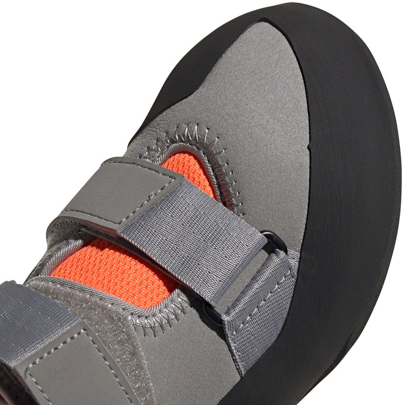 Load image into Gallery viewer, Five Ten Kirigami Climbing Shoes - Women's, Dove Gray/Core Black/Solar Red, 7
