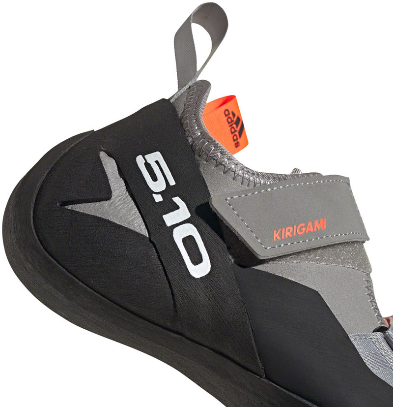 Load image into Gallery viewer, Five Ten Kirigami Climbing Shoes - Women's, Dove Gray/Core Black/Solar Red, 8
