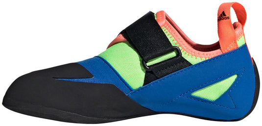 Five Ten Kirigami Kid's Climbing Shoes - Youth, Glory Blue/Signal Coral/Signal Green, 1.5