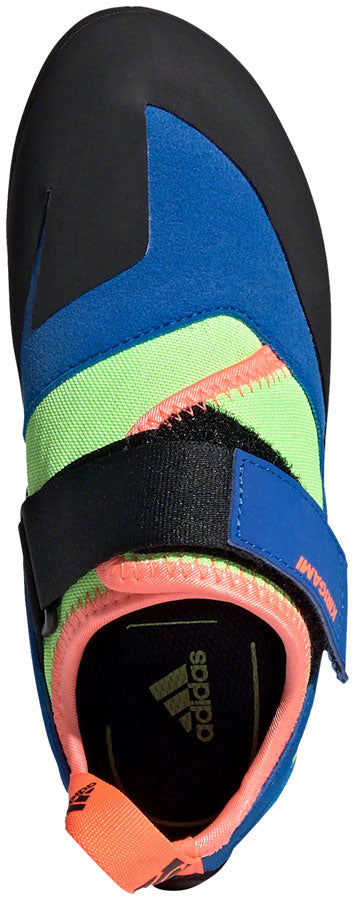 Five Ten Kirigami Kid's Climbing Shoes - Youth, Glory Blue/Signal Coral/Signal Green, 1.5