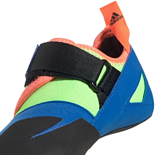 Five Ten Kirigami Kid's Climbing Shoes - Youth, Glory Blue/Signal Coral/Signal Green, 1.5